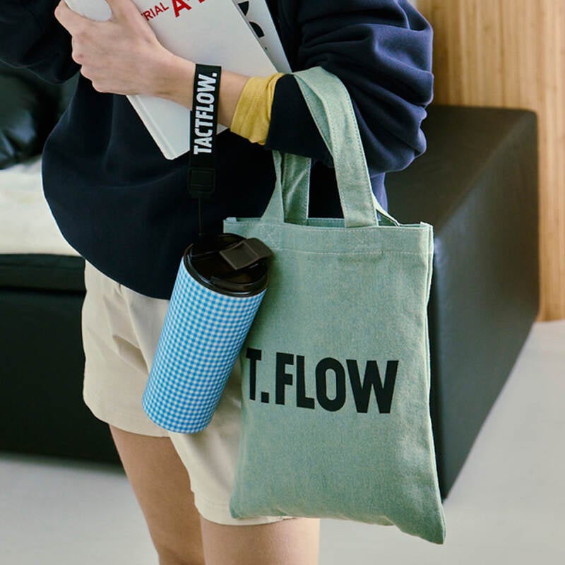 T&uacute;i tote hằng ng&agrave;y TACTFLOW (S) &ndash; Caro đen trắng &ndash; TFF100MONOCHK, , large image number null